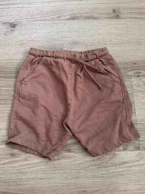 next Boys' Rust-Colored Drawstring Shorts